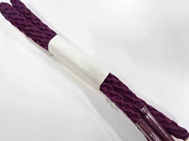 JAPANESE KIMONO / UNUSED HAND-TIED OBIJIME